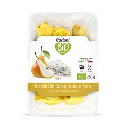 TORTELLI BIO GORGONZOLA E PERE G. 250
